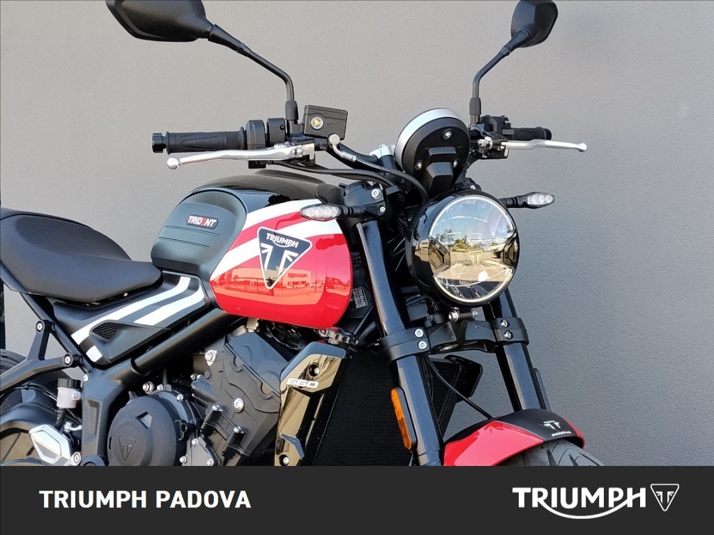 TRIUMPH Trident 660 Diablo Red / Sapphire Black Abs