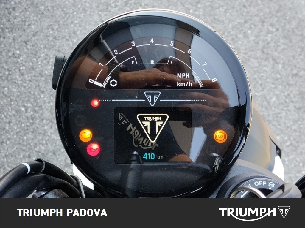 TRIUMPH Scrambler 900 Mineral Grey / Cosmic Yellow Abs