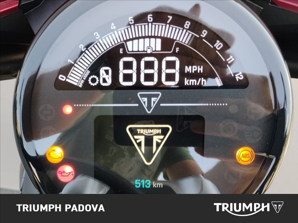 TRIUMPH Trident 800 Carnival Red Abs