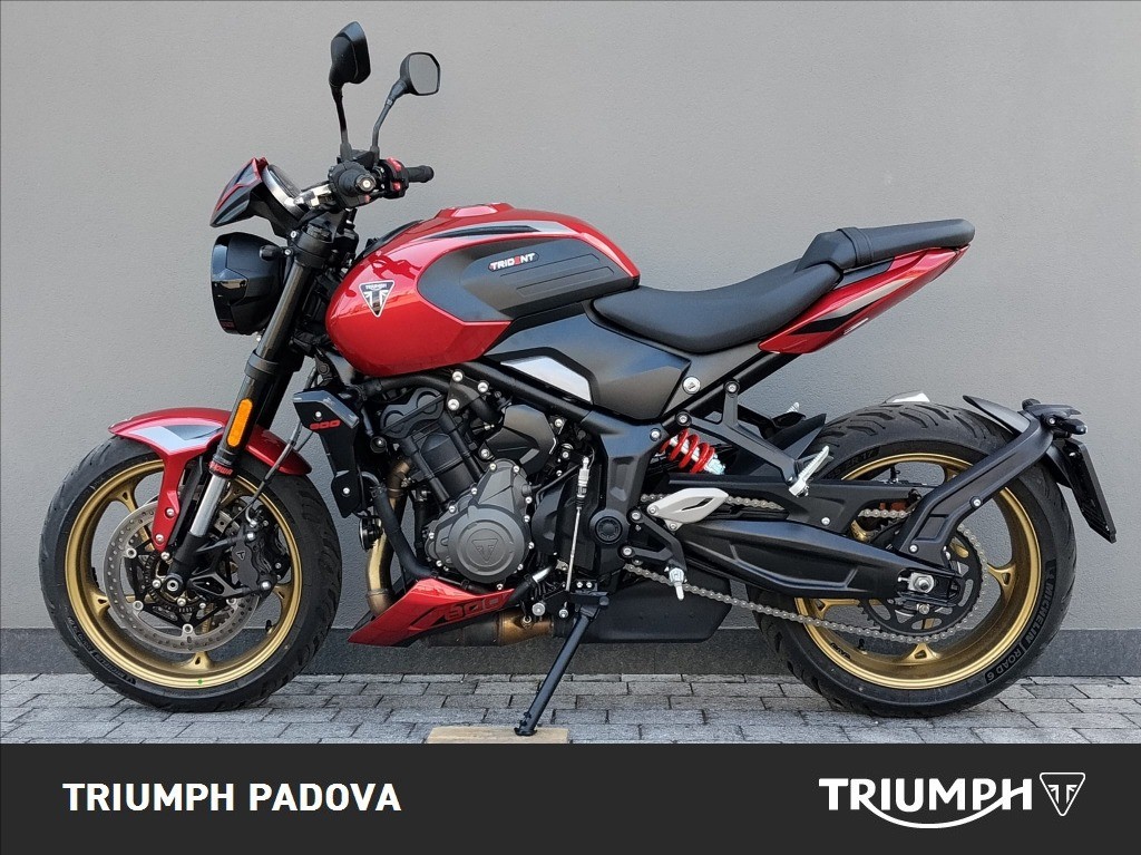 TRIUMPH Trident 800 Carnival Red Abs